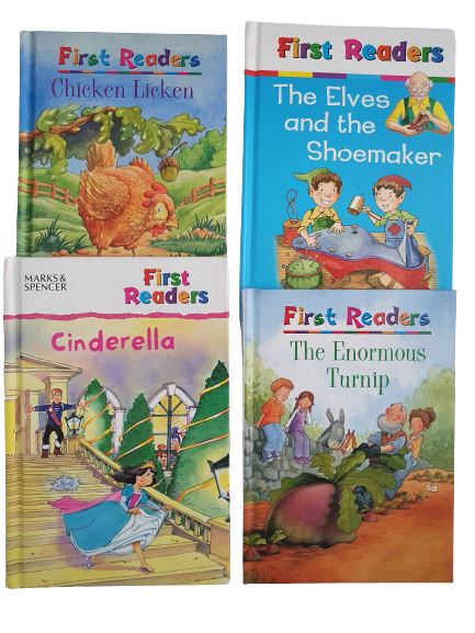 4 Books set : First Readers Like New, 6-8 Years Recuddles.ch (7071887753401) (8337929371865)