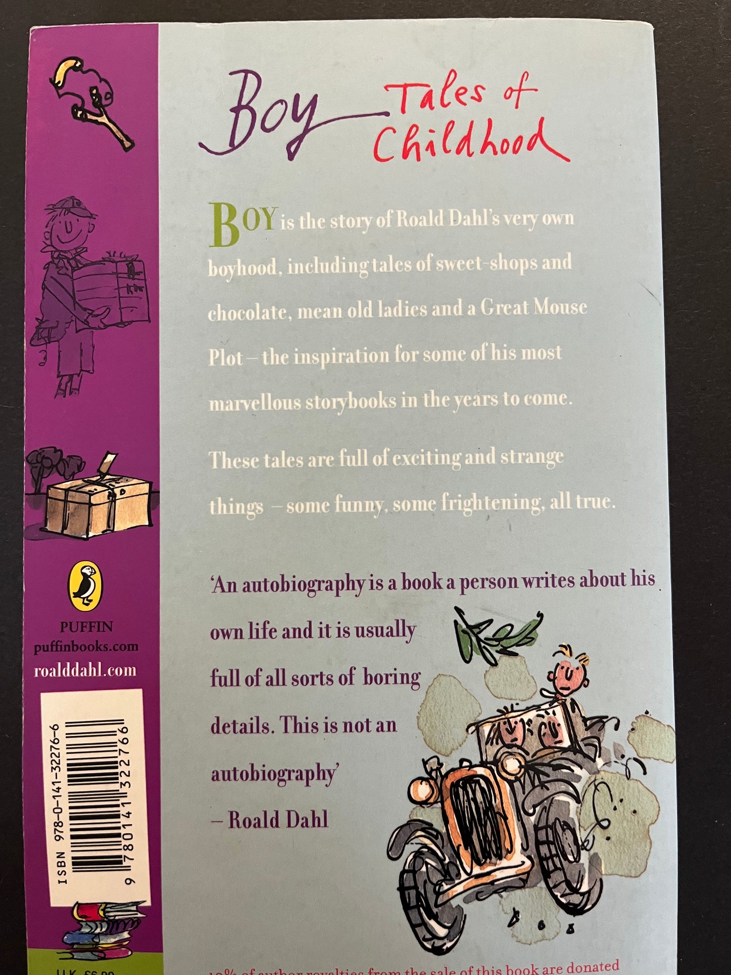 Roald Dahl - Boy tales of childhood (8501043364057)