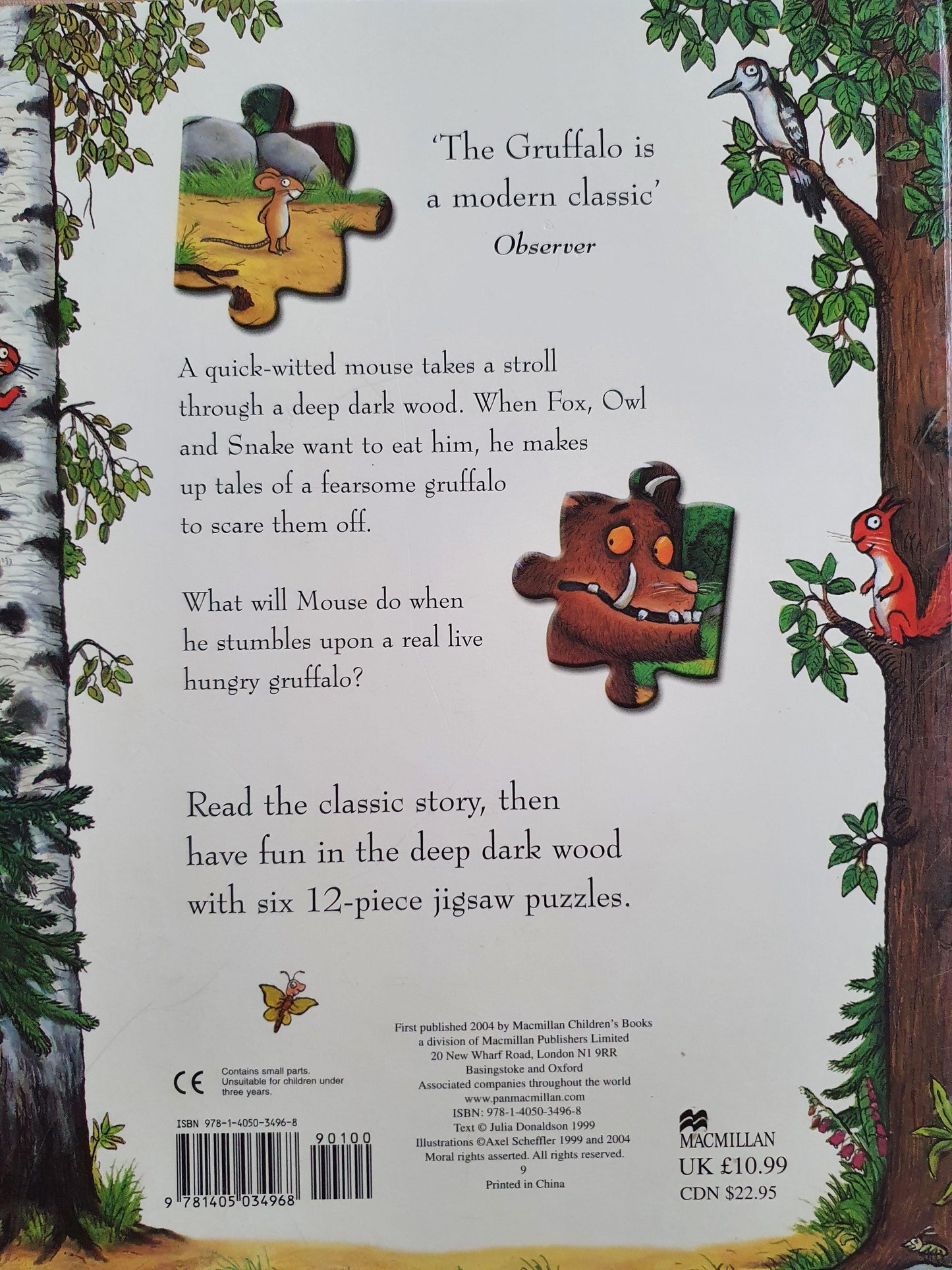 The Gruffalo Jigsaw Book Like New Julia Donaldson (4613604966455) (8401798136025)