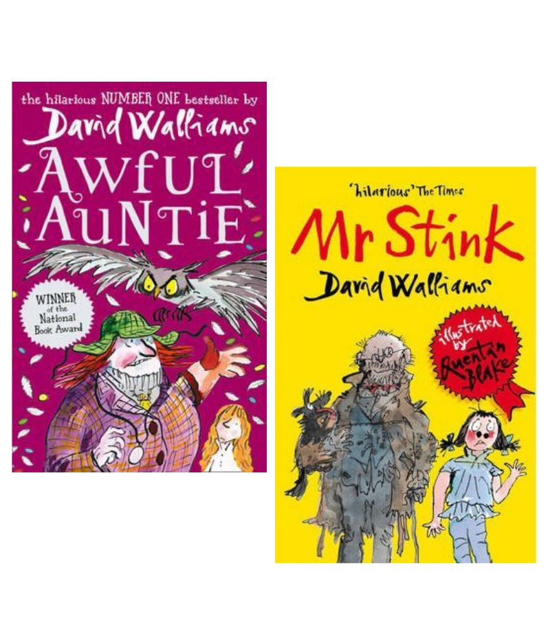 2 Books by David Walliams Like New, 9-12 Years Recuddles.ch (7067357642937)