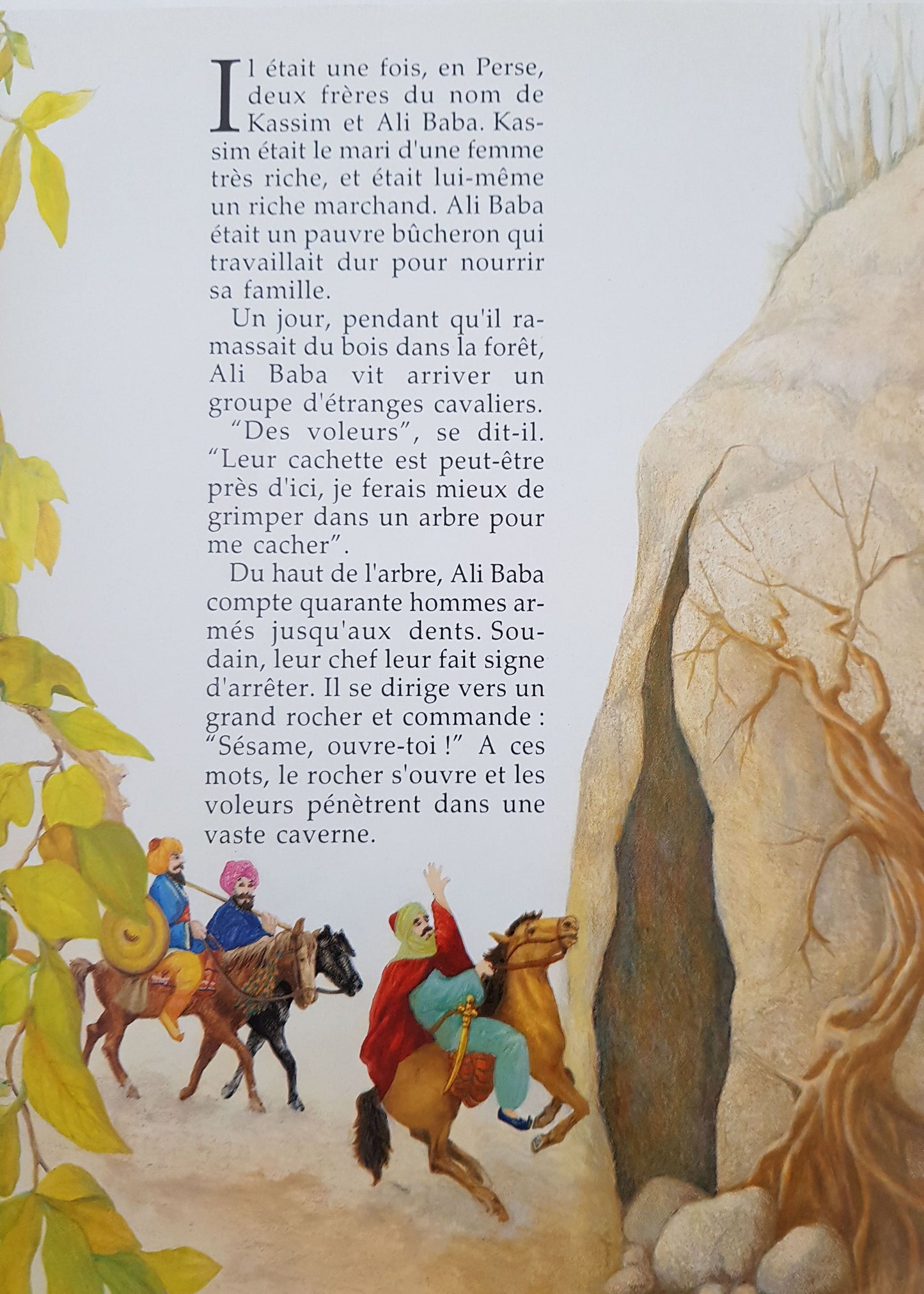 3 Livres: Le cheval enchanté, Le vieux Sultan, Ali Baba et les quarante Voleurs Well Read Not Applicable (4598533718071)