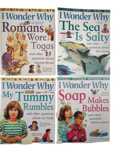 4 Books set : I wonder Why Like New, 6-8 Years Recuddles.ch (7071892275385)
