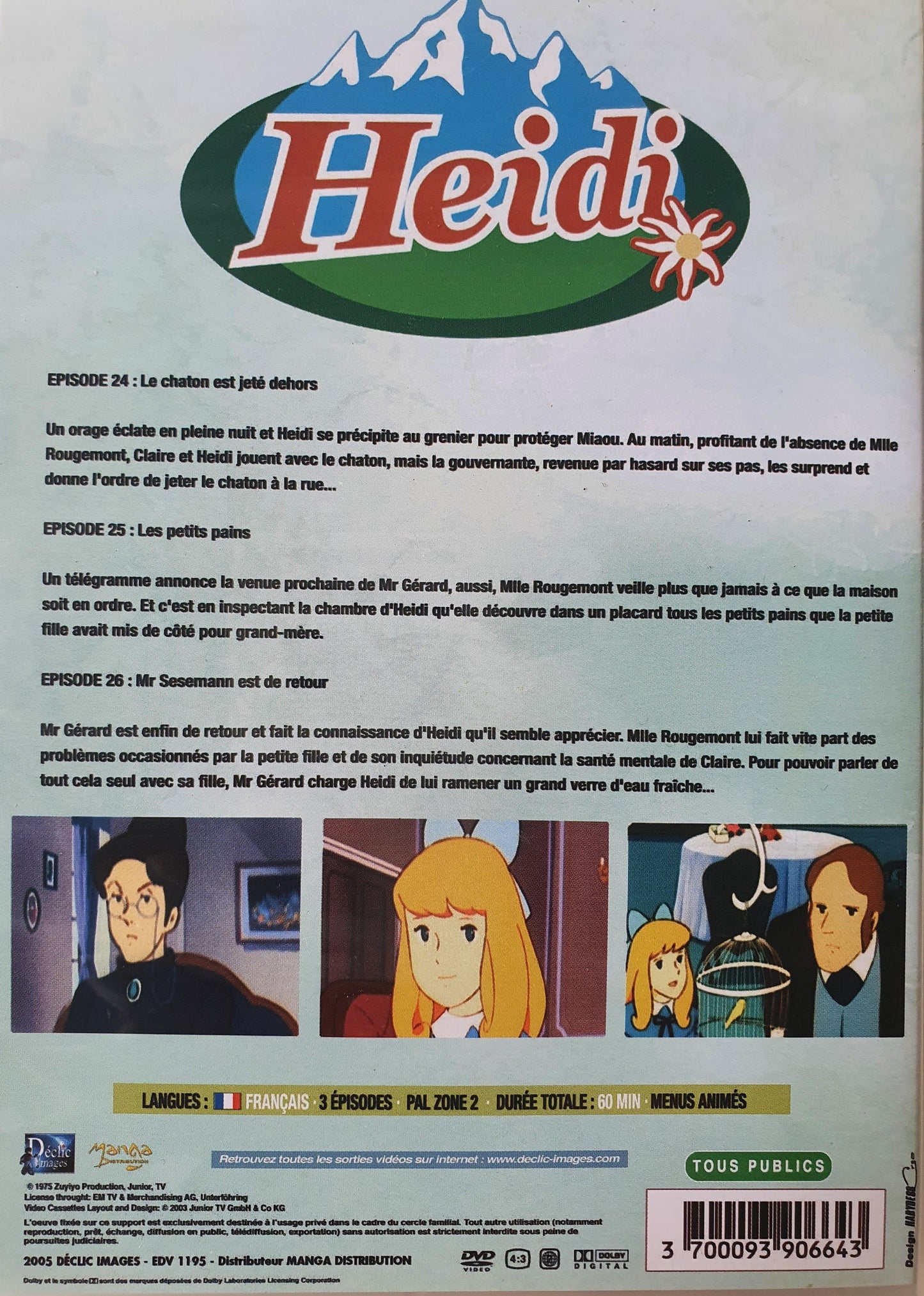 4 DVD: HeidiDVD French Heidi (4601804292151)