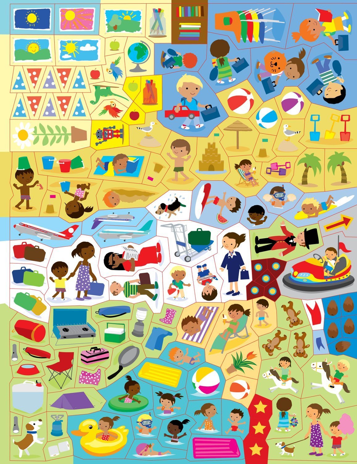 555 Sticker fun holiday Like New, 4-6 yrs Not Applicable (7032171528377)