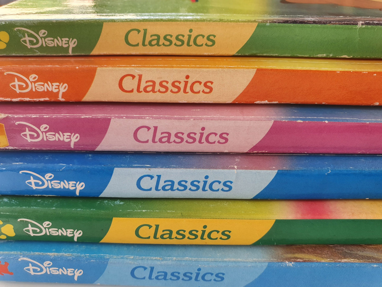 6 Livres: Disney - Bambi, Il Re Leone, Le Adventure Di Winnie the Pooh, La Bella La Bestia, Peter Pan, La Spada nella Roccia Like New Disney (4605663608887)