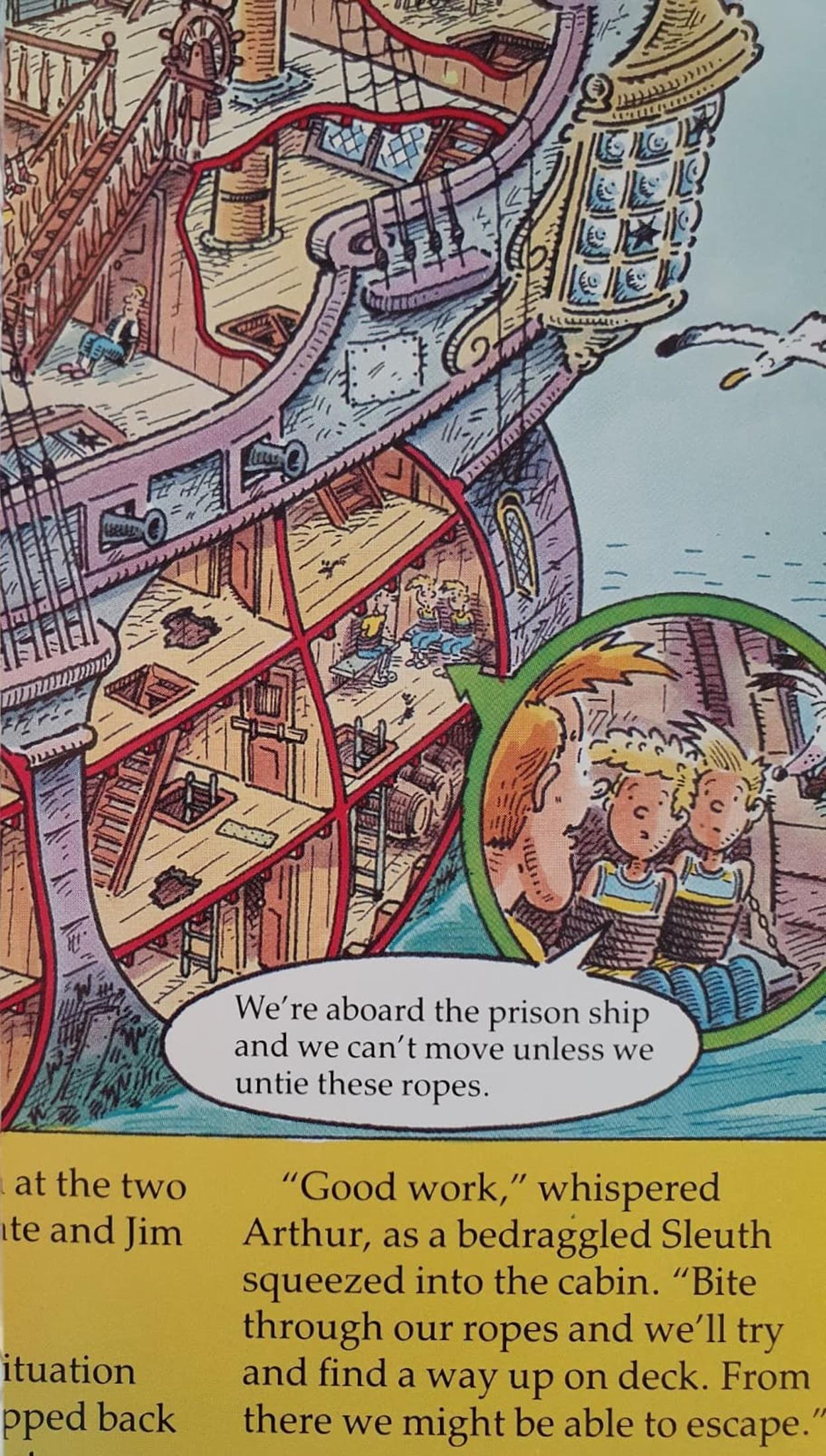 Agent Arthur On The Stormy Seas Like New Usborne (6088809119929)