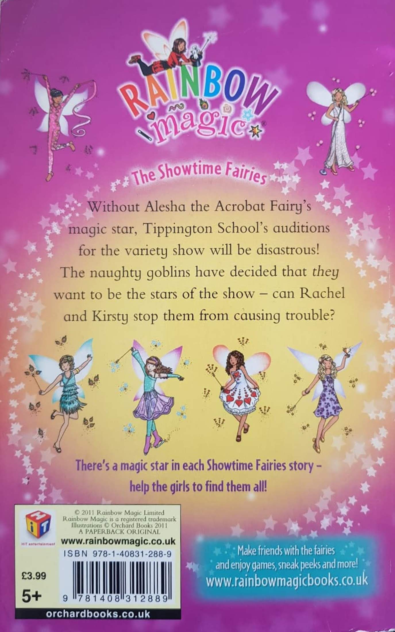 Alesha the Acrobat Fairy Like New Rainbow Magic (6196049412281)