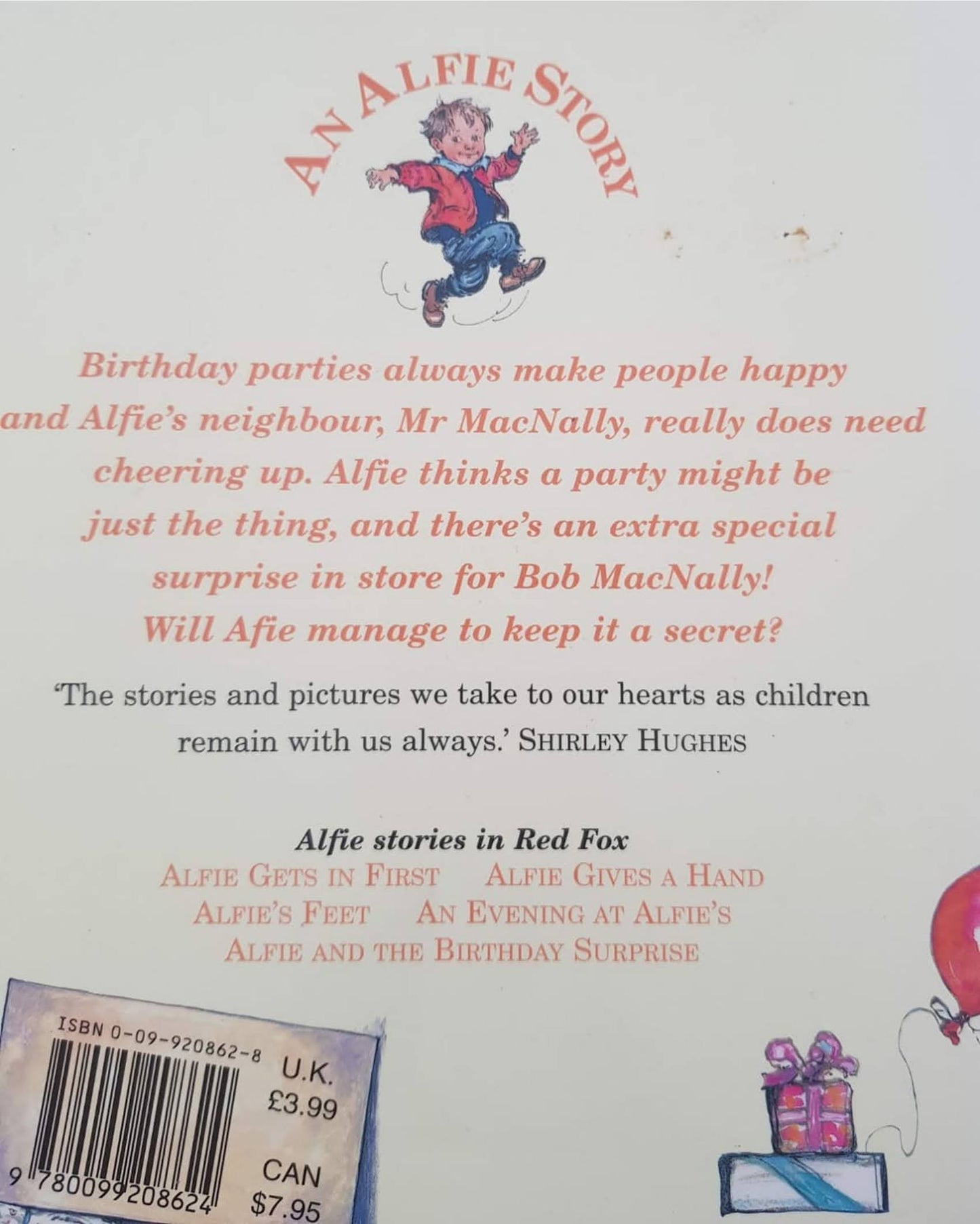 ALIFE and the BIRTHDAY SURPRISE Like New, 0-5 Yrs Recuddles.ch (6541798146233)