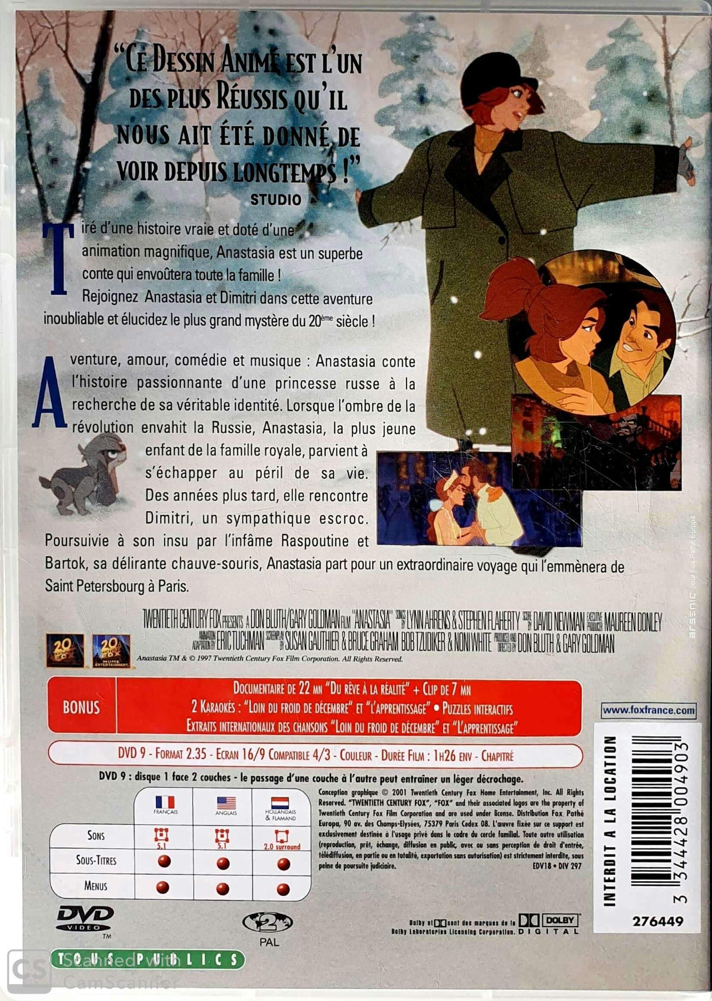 Anastasia EN, FR ReCuddles (4606741020727)