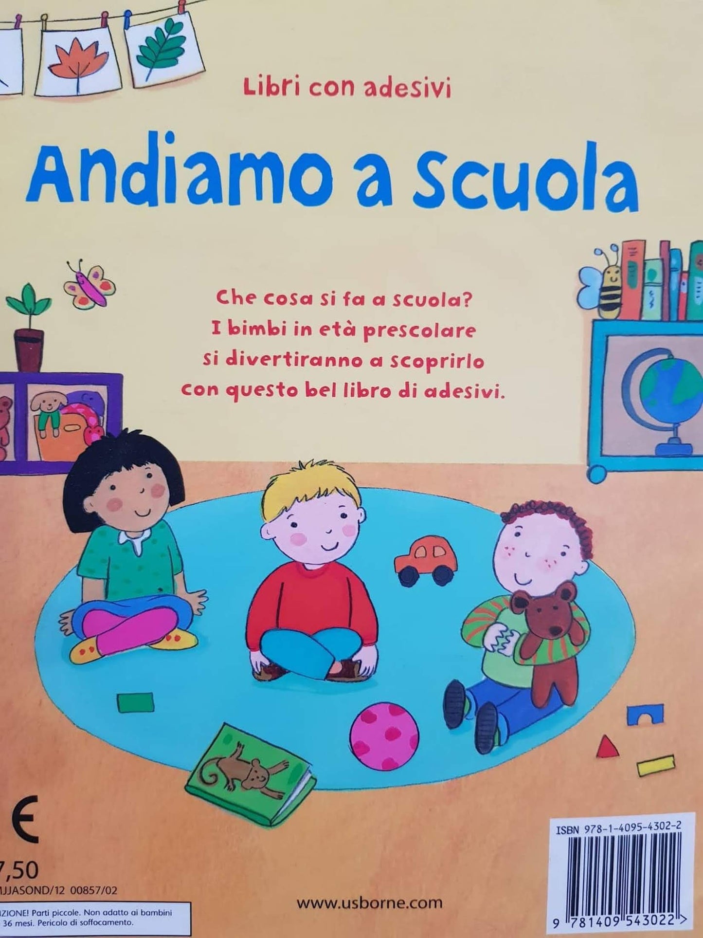 Andiamo a Scuola Like New, 3+ Yrs Olga (6615517921465)