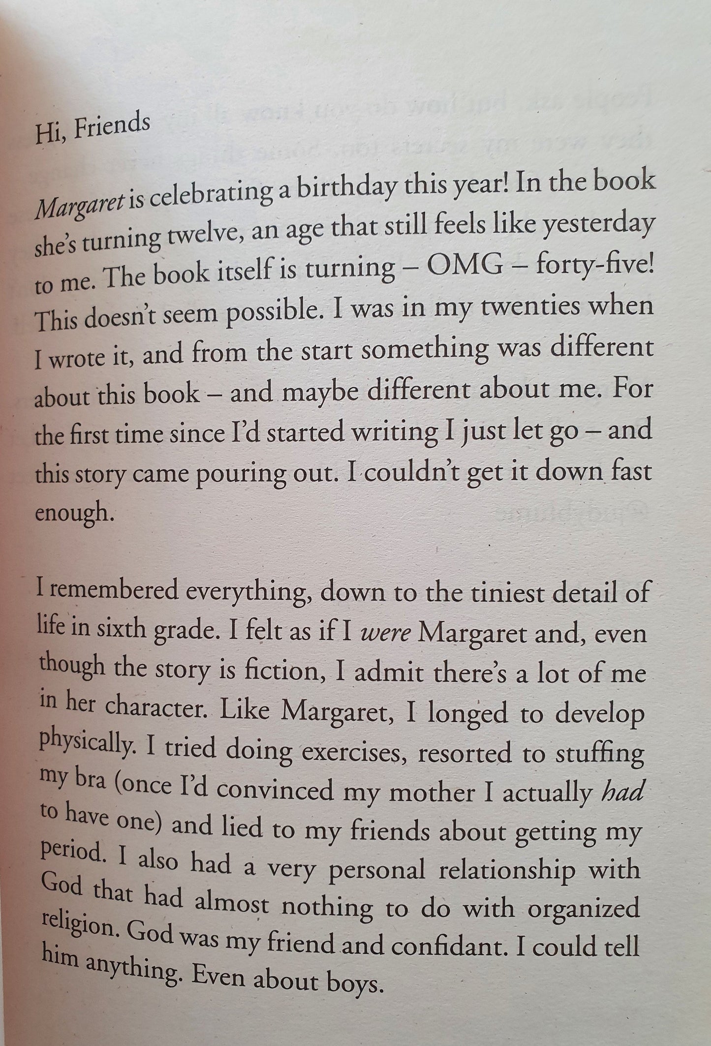 Are you there, God, It's Me, Margaret by Judy Blume Like New Not Applicable (4601484247095)