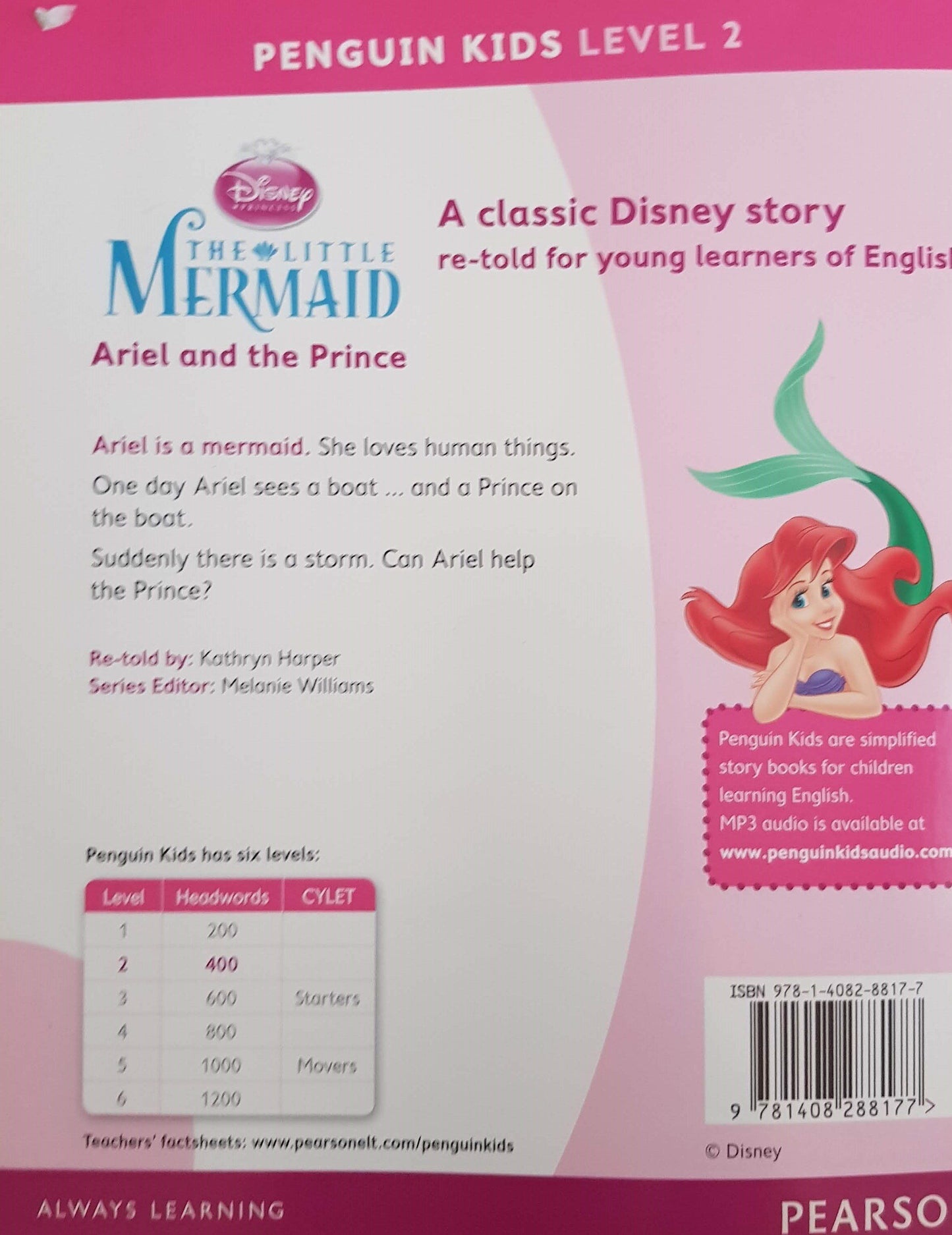 Ariel and the prince Very Good,English Disney (6088029208761)