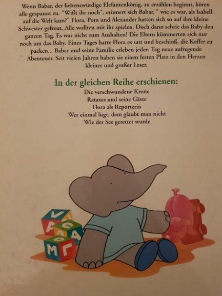 Babar Isabell, das Elefantenbaby Like New Recuddles.ch (4627979796535)