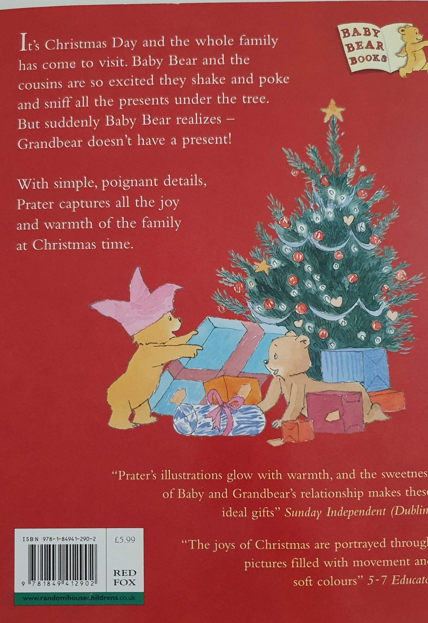 Baby Bear's Christmas Kiss Like New Recuddles.ch (6130801574073)