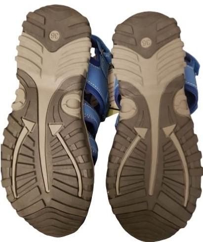 Blue Summer Sandals Crane, Size 36 Crane (4630308159543)