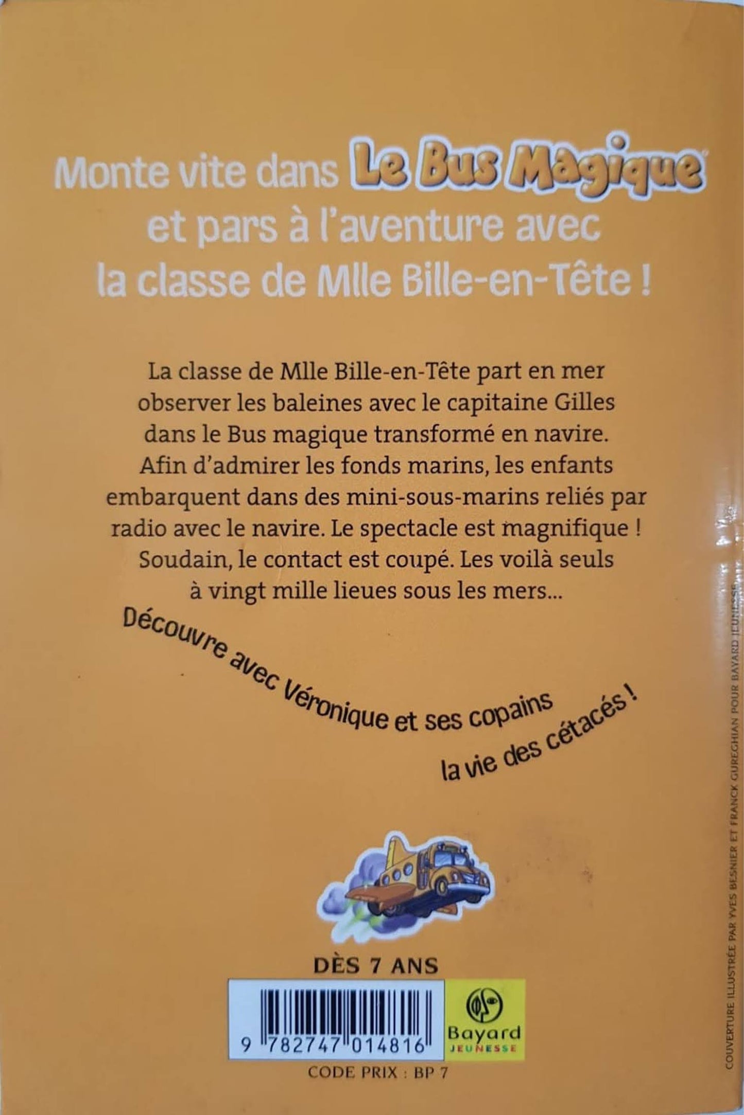 Bus Le Magique - Baleines droit devant! Like New, 6+ Yrs Recuddles.ch (6561546895545)