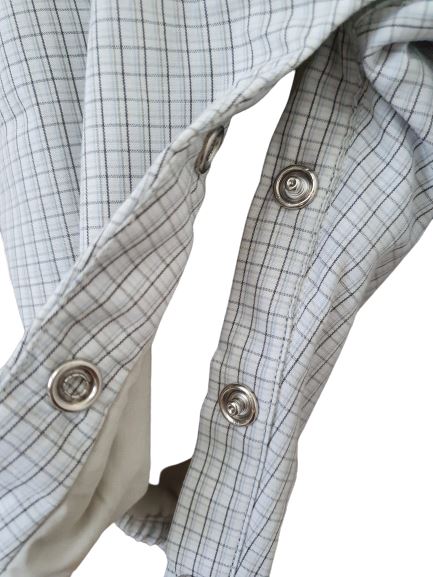 Checked Rompers Cyrillus, 6 months (67cm) Cyrillus (4610897379383)