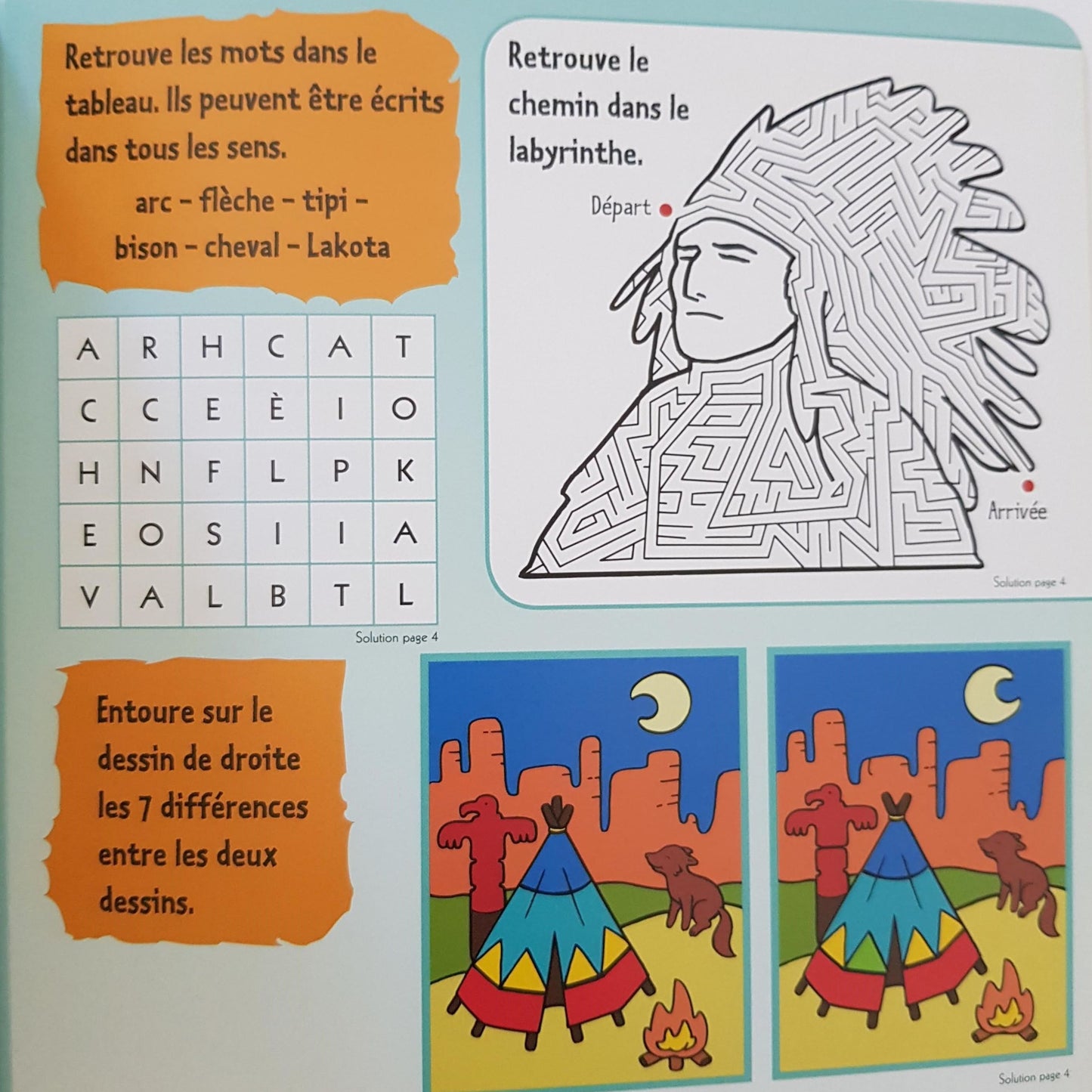 Chez les Amérindiens Like New Not Applicable (4595537018935)