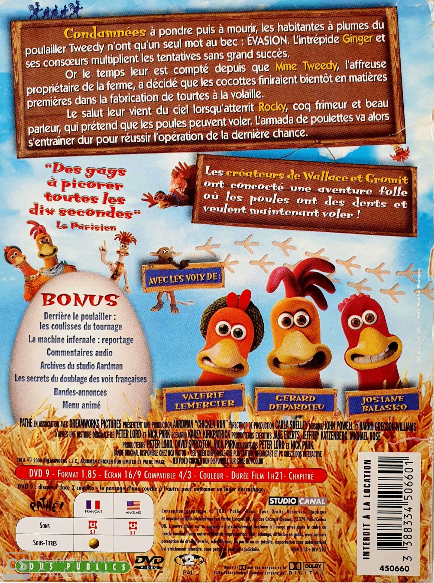 Chicken Run:Un film Pouleversant EN, FR ReCuddles (4606739972151)