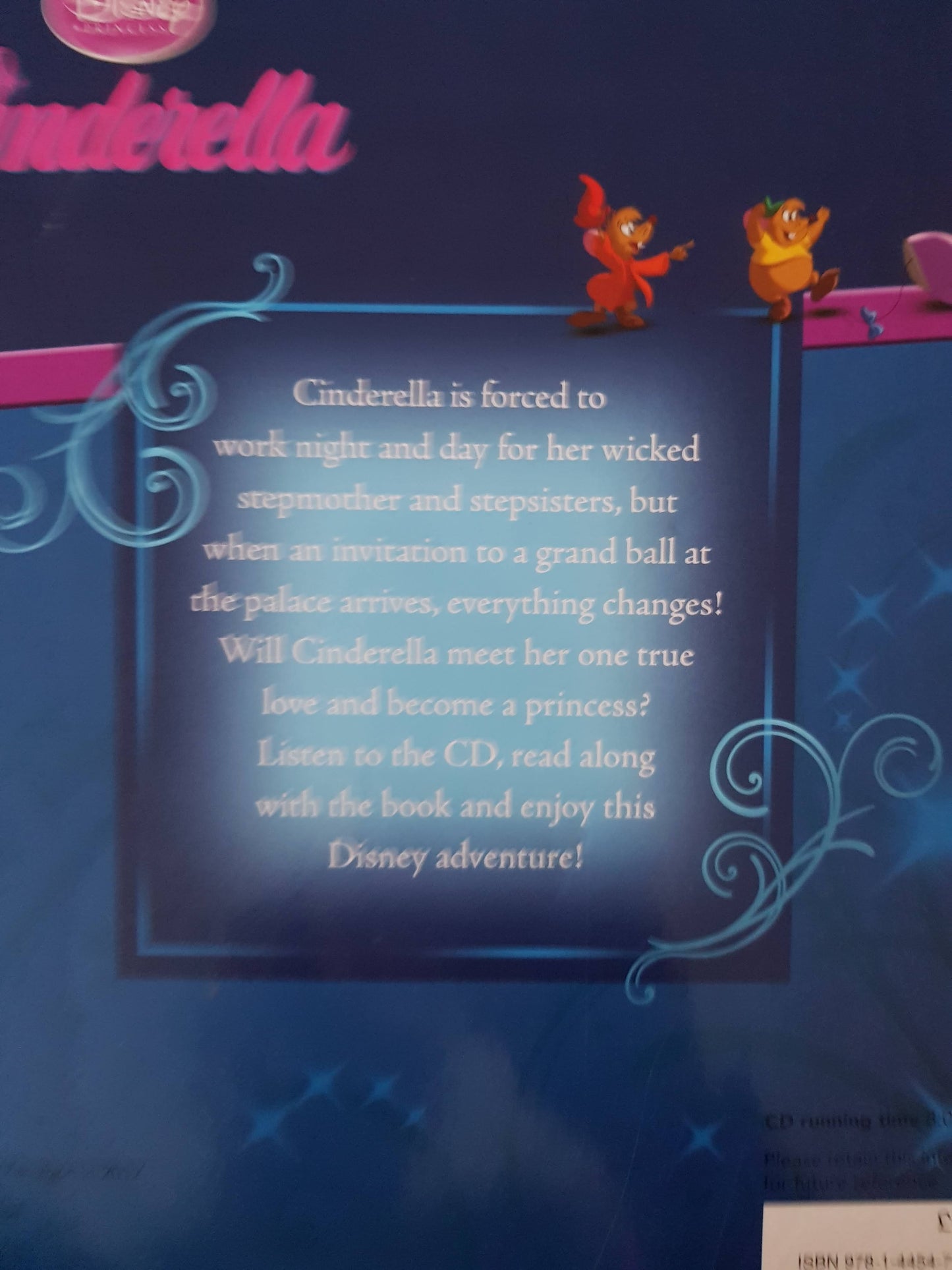 Cinderella Like New. 3+ yrs Disney (6539339759801)