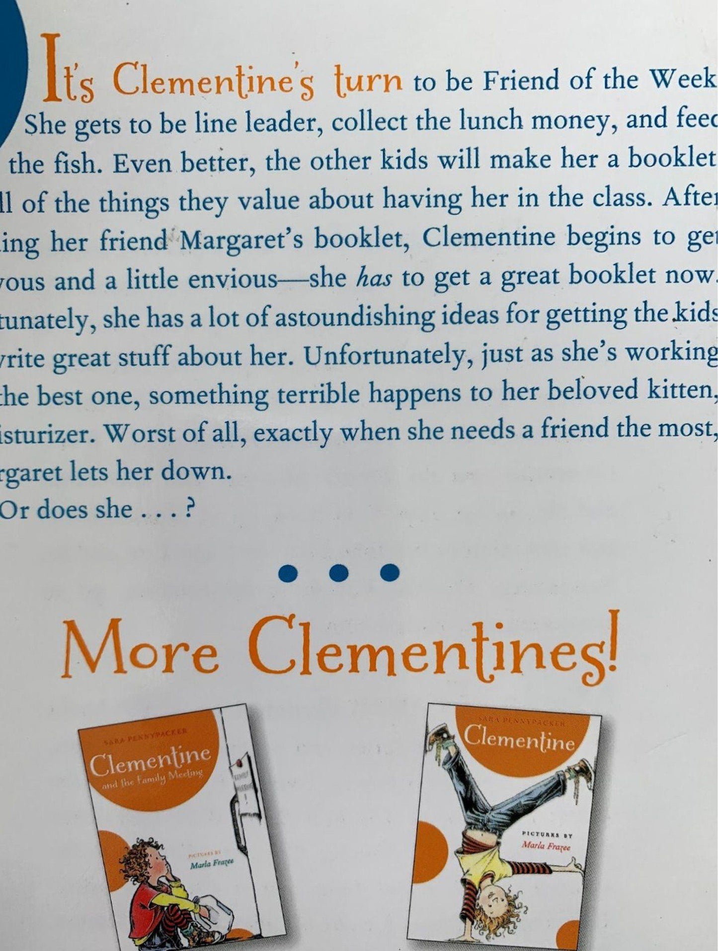 Clementine, Friend of The Week Like New, 7-9 Years Recuddles.ch (7057658151097)