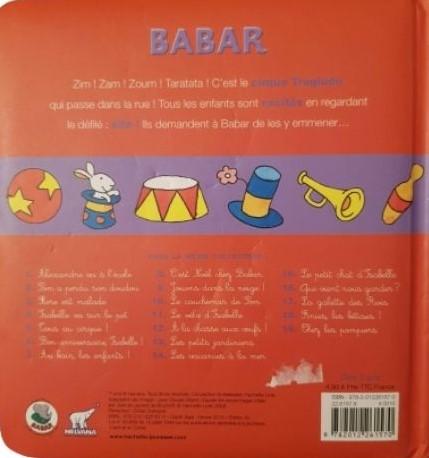 Cous au Cirque! BABAR Like New Not Appicable (4626502418487)
