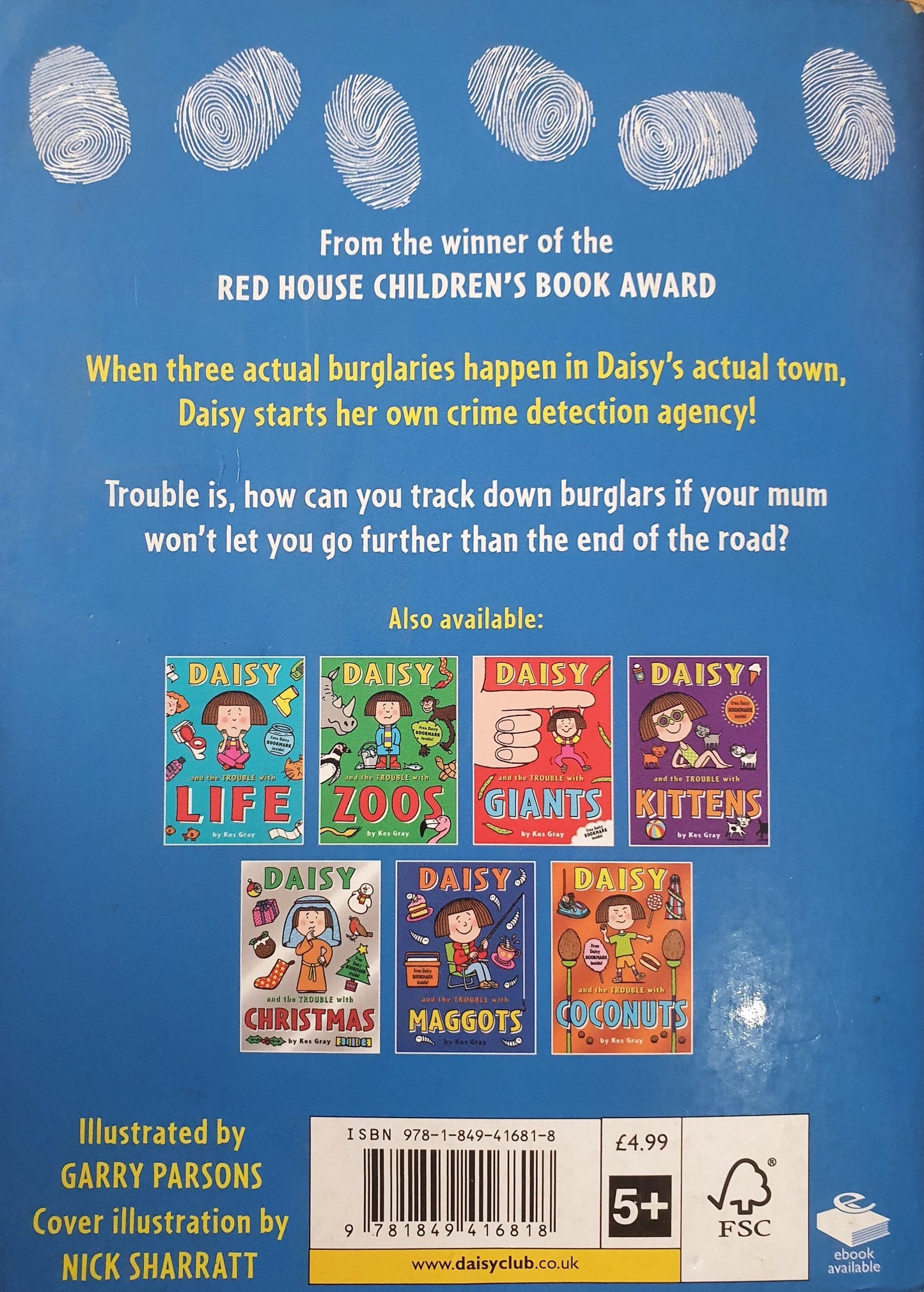 Daisy and the Trouble with Burglars Very Good, 5-9 years Daisy (7044149641401)
