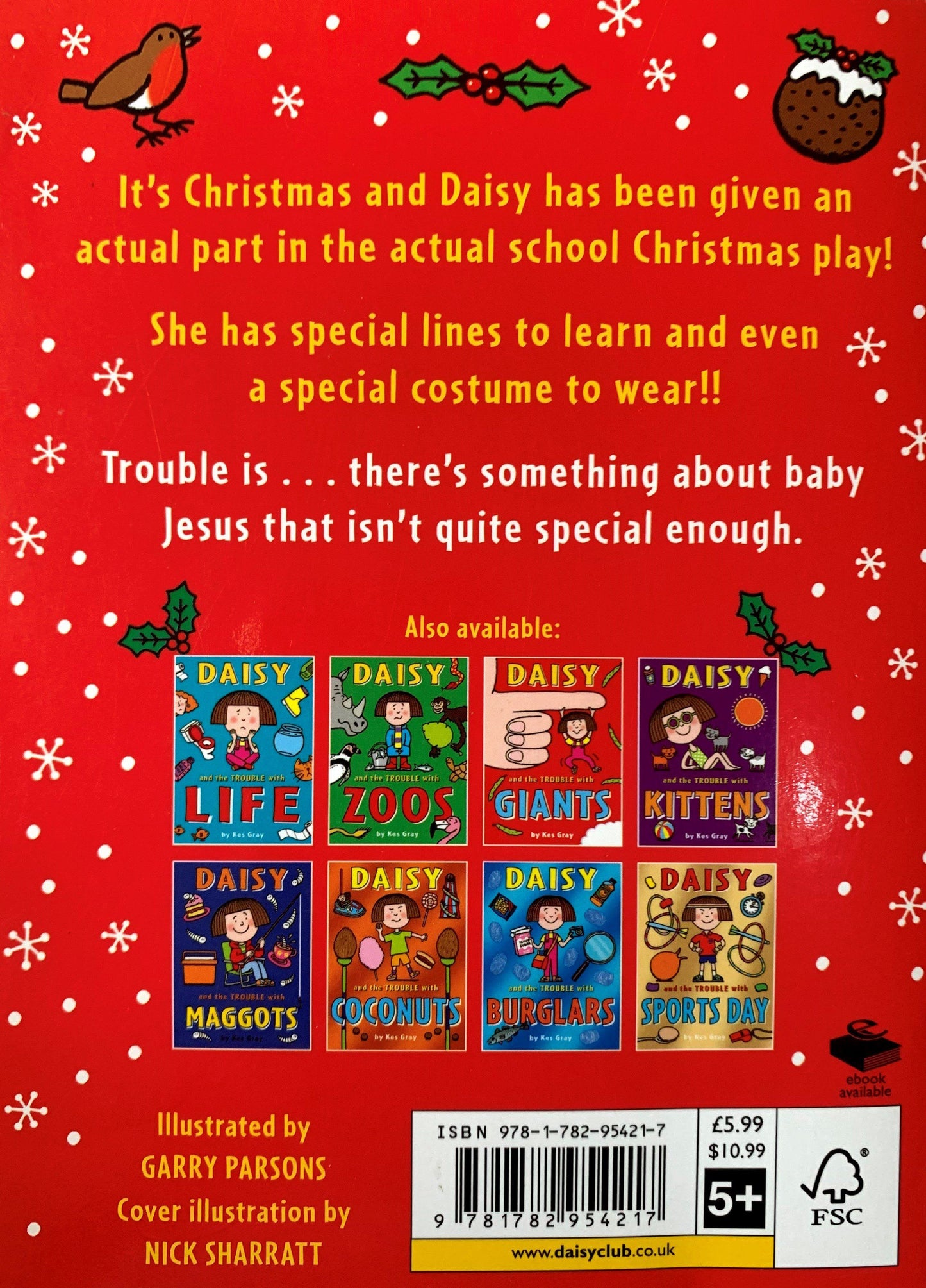 Daisy and the Trouble with Christmas Very Good, 5-9 years Daisy (7044181065913)