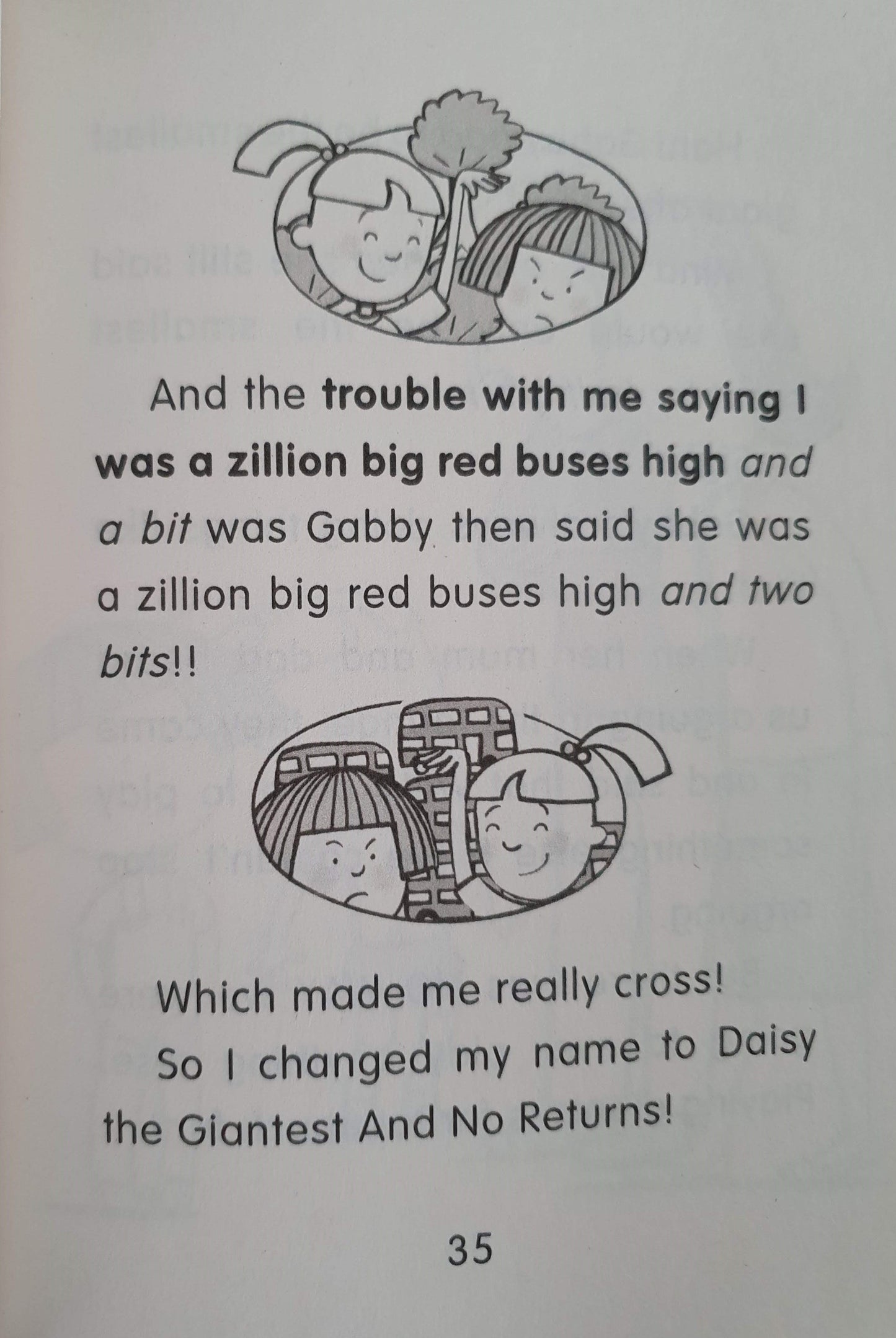 Daisy and the Trouble with Giants Like New, 5-9 years Recuddles.ch (7044167729337)