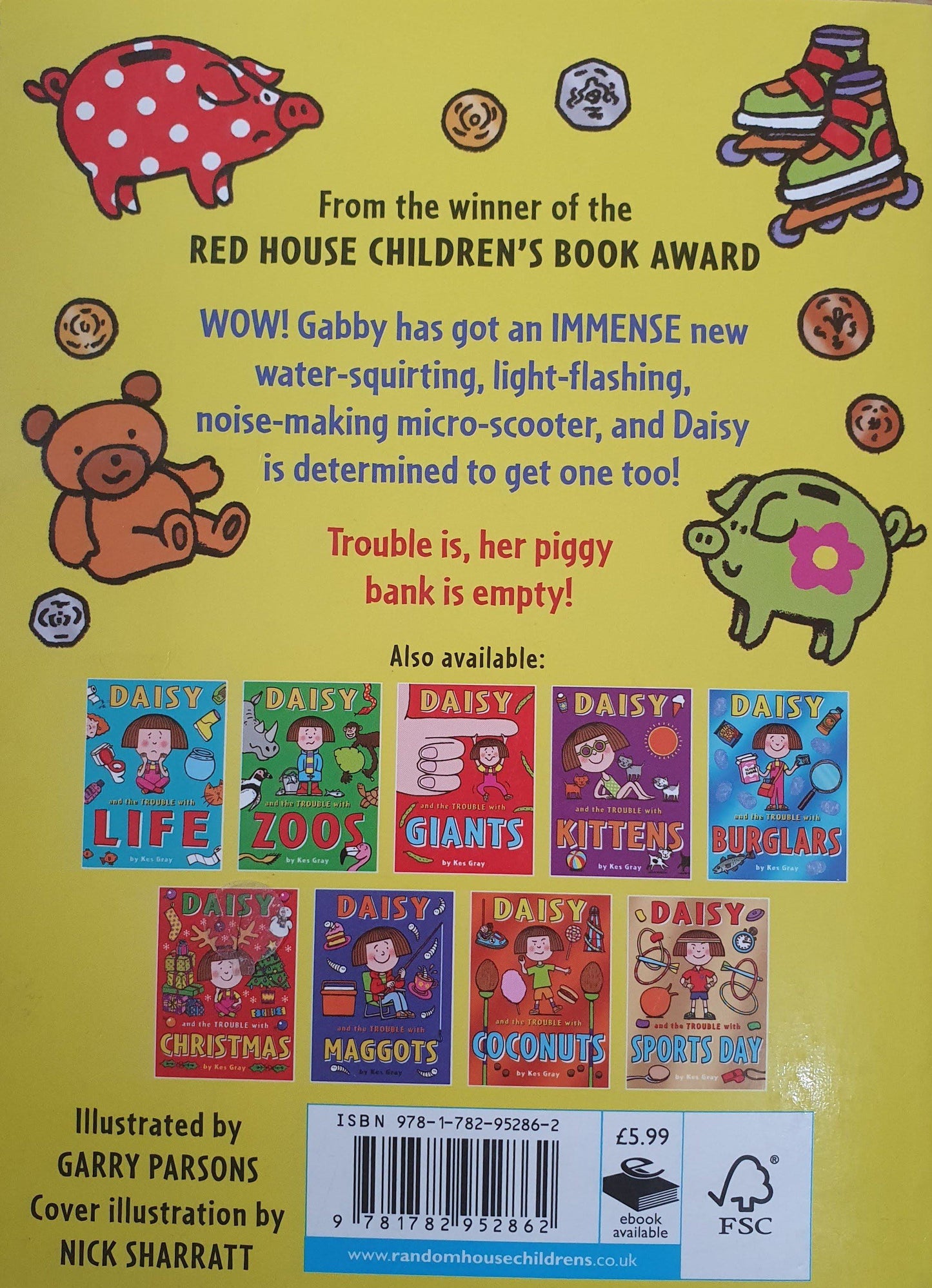 Daisy and the Trouble with piggy Banks Very Good, 5-9 years Daisy (7044146757817)