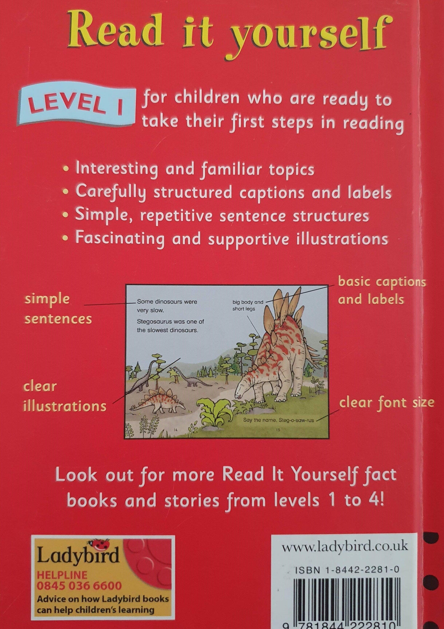 Dinosaurs Like New Ladybird (6059217191097)