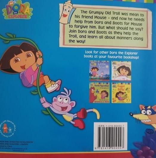 Dora's Book of Manners Like New Recuddles.ch (6192914071737)