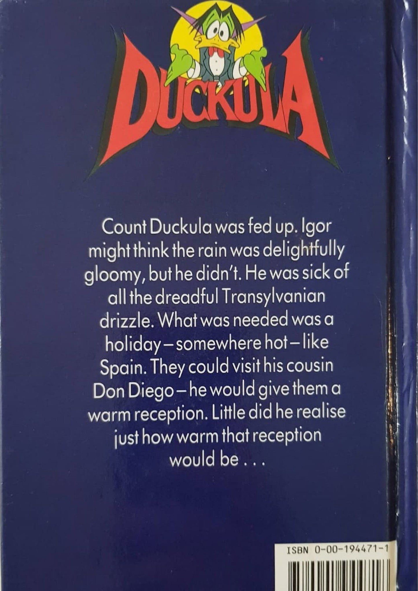 DUCKULA - VAMPIRE VACATION Like New, 7+ Yrs Recuddles.ch (6572956418233)