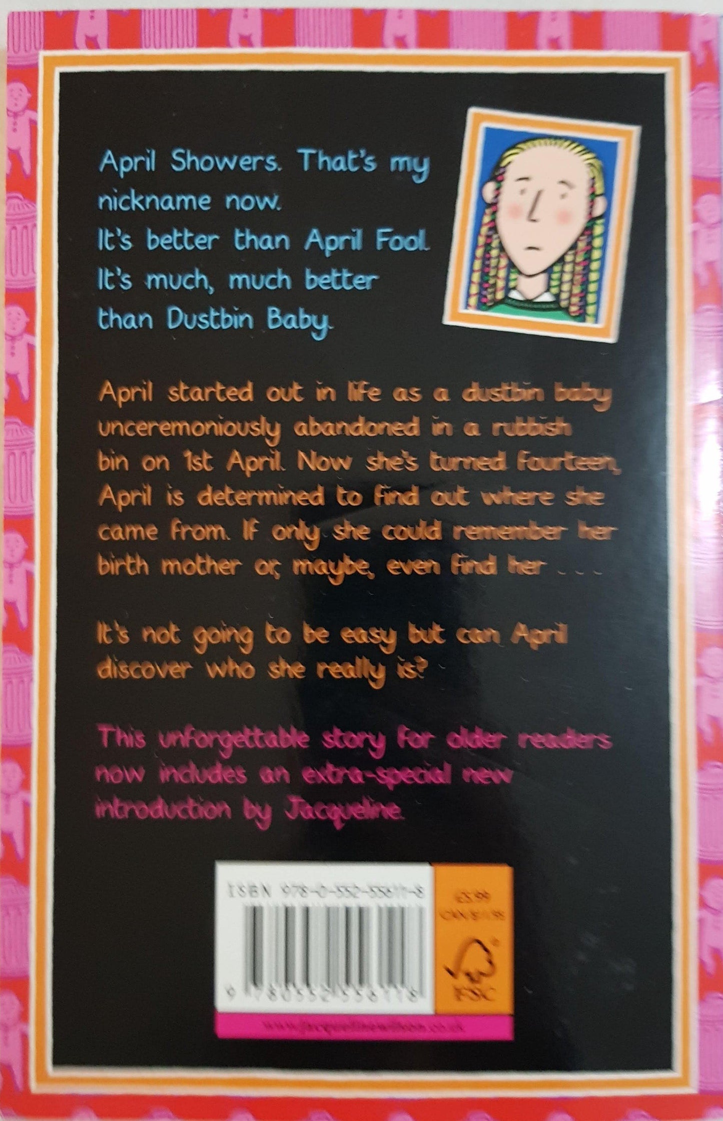 Dustbin Baby Like New Jacqueline Wilson (6200528109753)