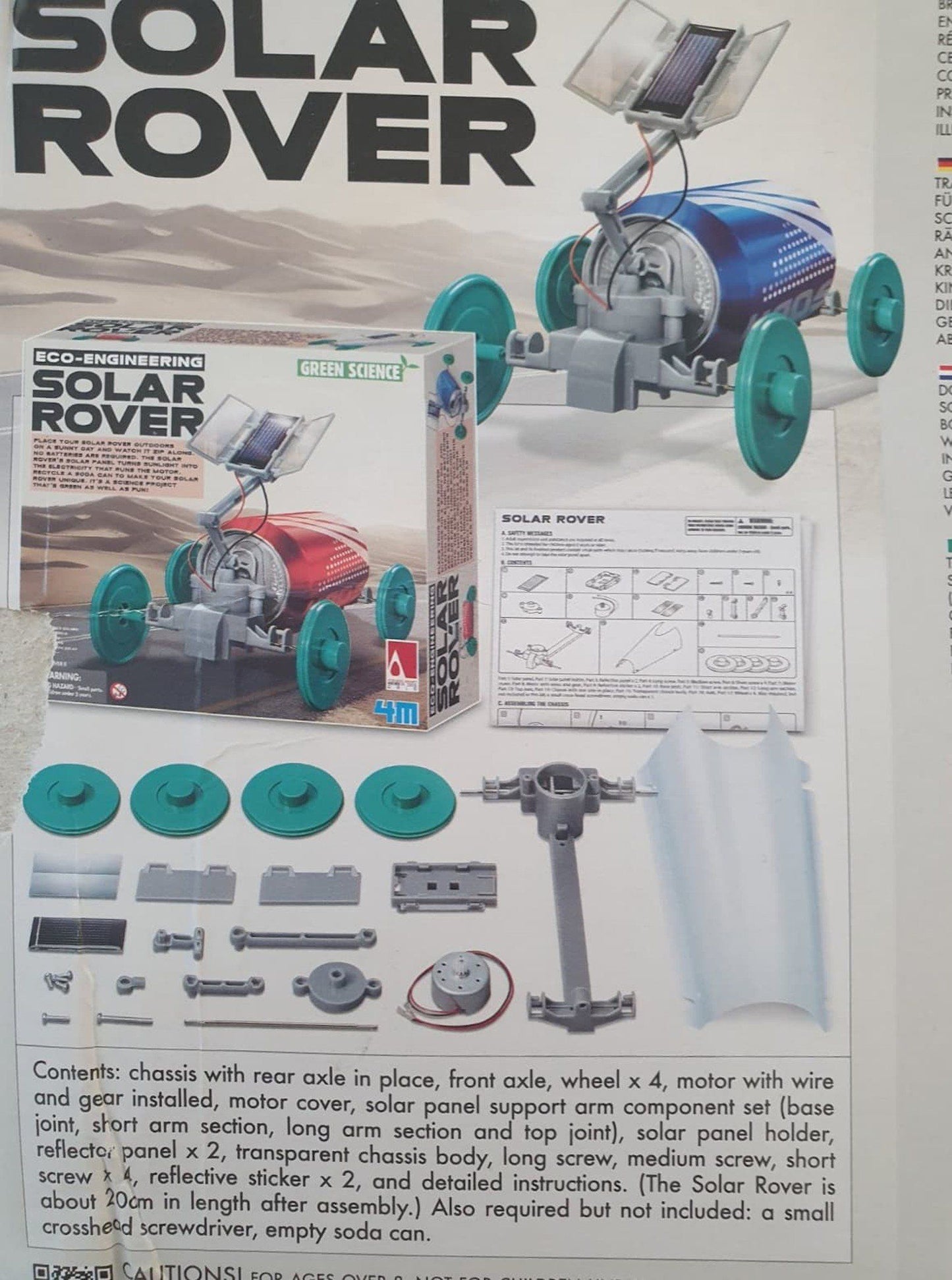 ECO-ENGINEERING SOLAR ROVER Very Good, 8+ Yrs 4M (6743070769337)