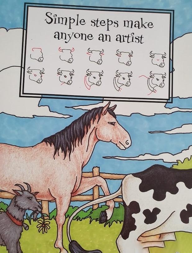 Farm Drawing Book Like New Recuddles.ch (6099960332473)