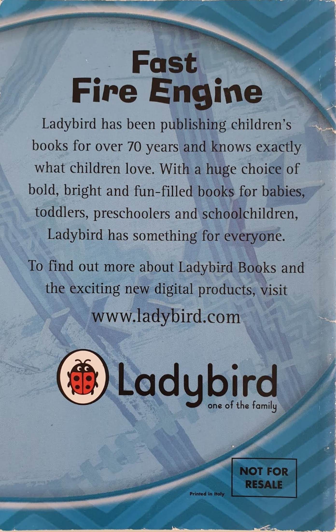 Fast Fire Engine Very Good Ladybird (6087540244665)