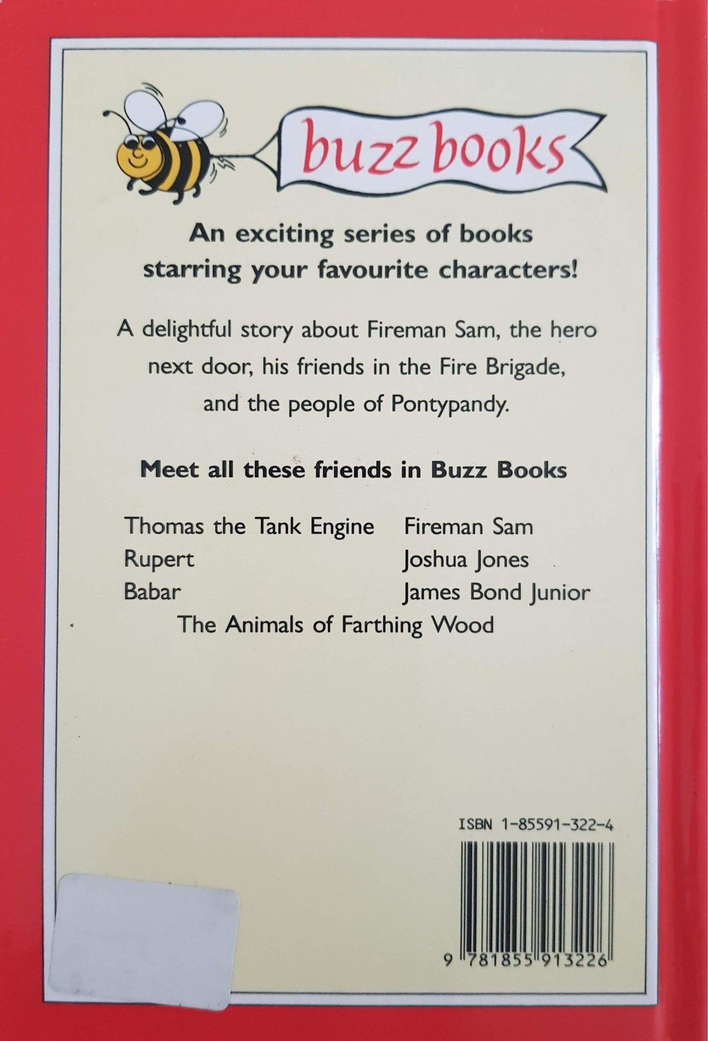 FIREMAN SAM Like New Recuddles.ch (6149125701817)