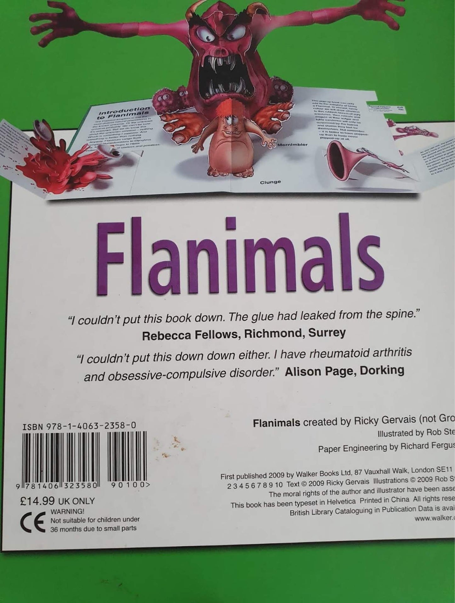 Flanimals POP - UP Like New Recuddles.ch (6097249960121)