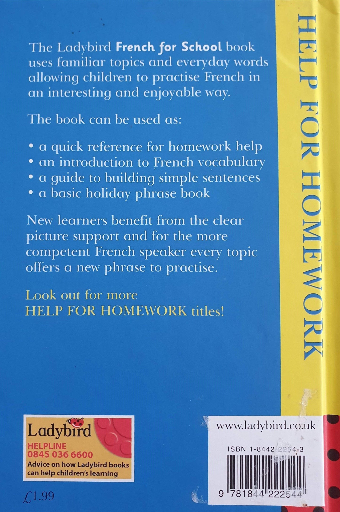 French for School Like New Ladybird (6218283843769)