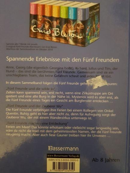 Fünf Freunde Drei aufregende Entdeckungen Like New Enid Blyton (4627979468855)