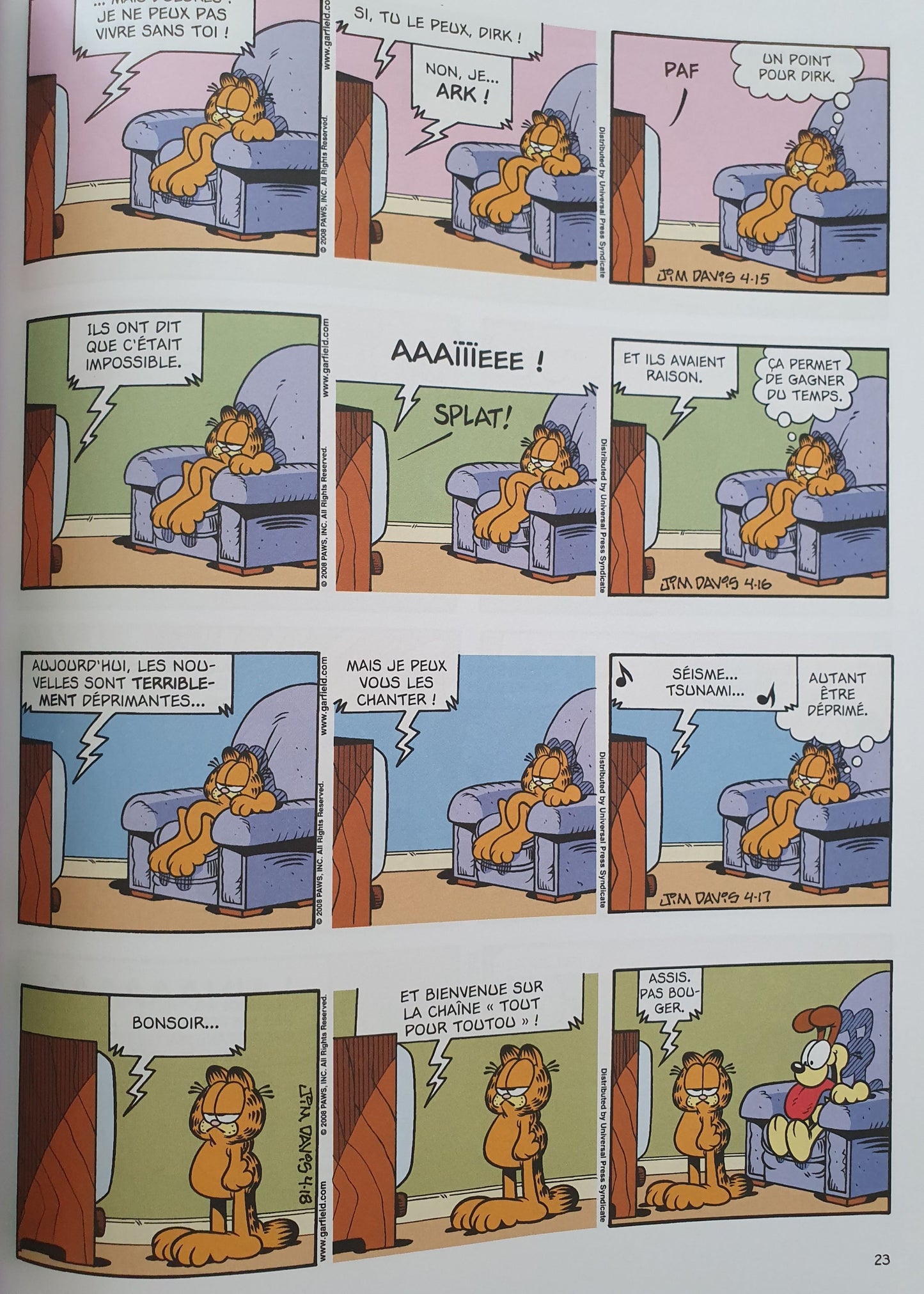 Garfield - Le dindon de la farce Like New Not Applicable (4598533455927)