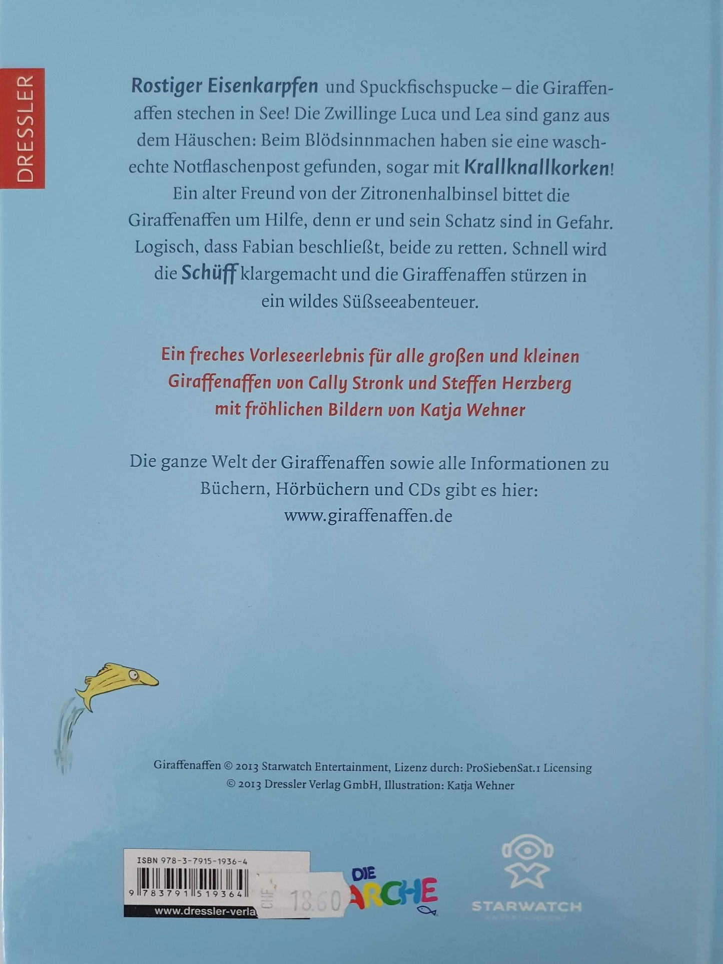 Giraffen affen Die Schatzsuche Like New Not Applicable (4607836717111)