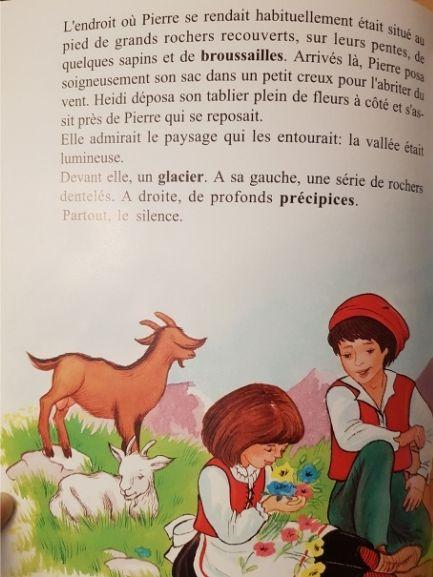 Heidi et pierre le chevalier sur le pâturage Like New Heidi (4626502746167)