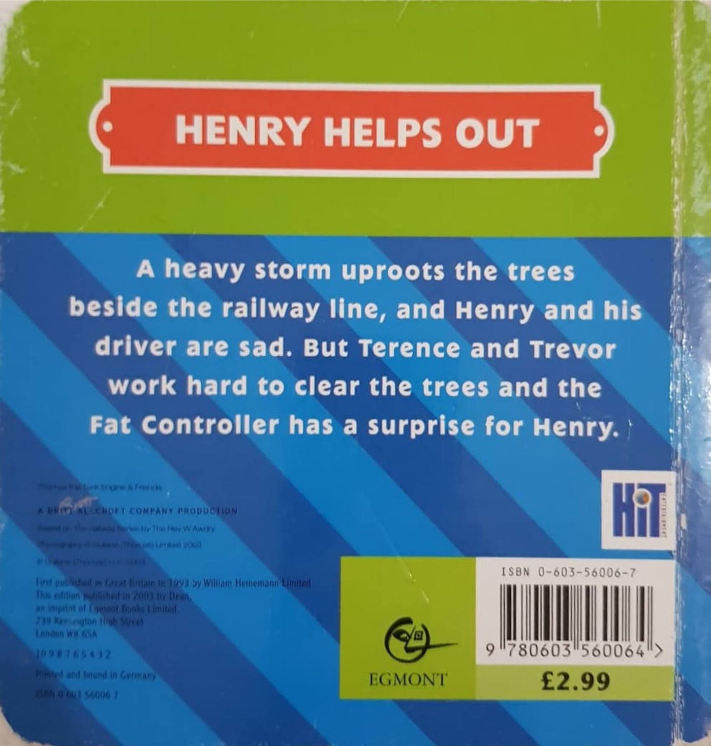 HENRY HELPS OUT Very Good, 3+ Yrs Olga (6615519133881)