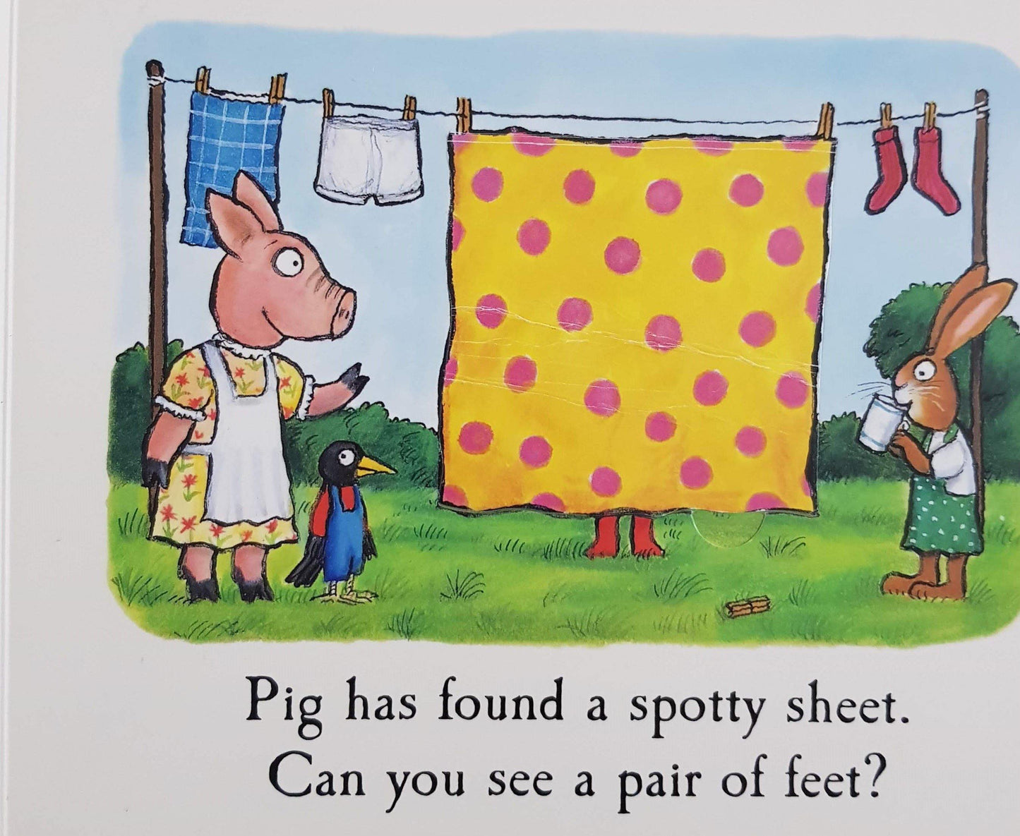 Hide and seek Pig Like New Julia Donaldson (6100592754873)