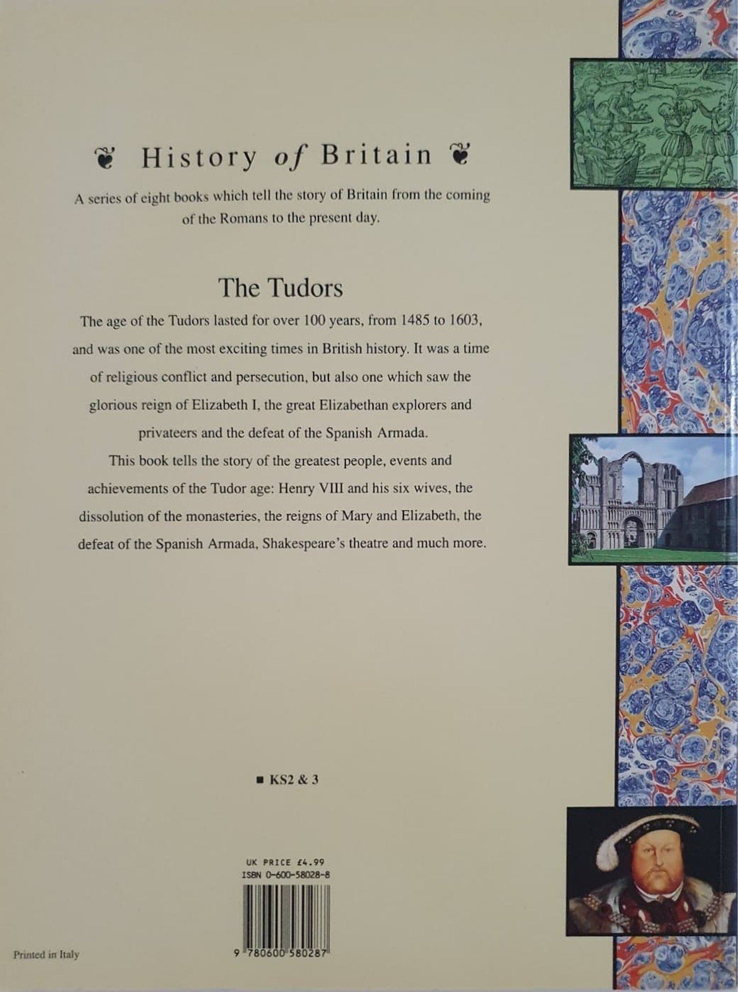 History of Britain - The Tudors Like New Recuddles.ch (6176346833081)