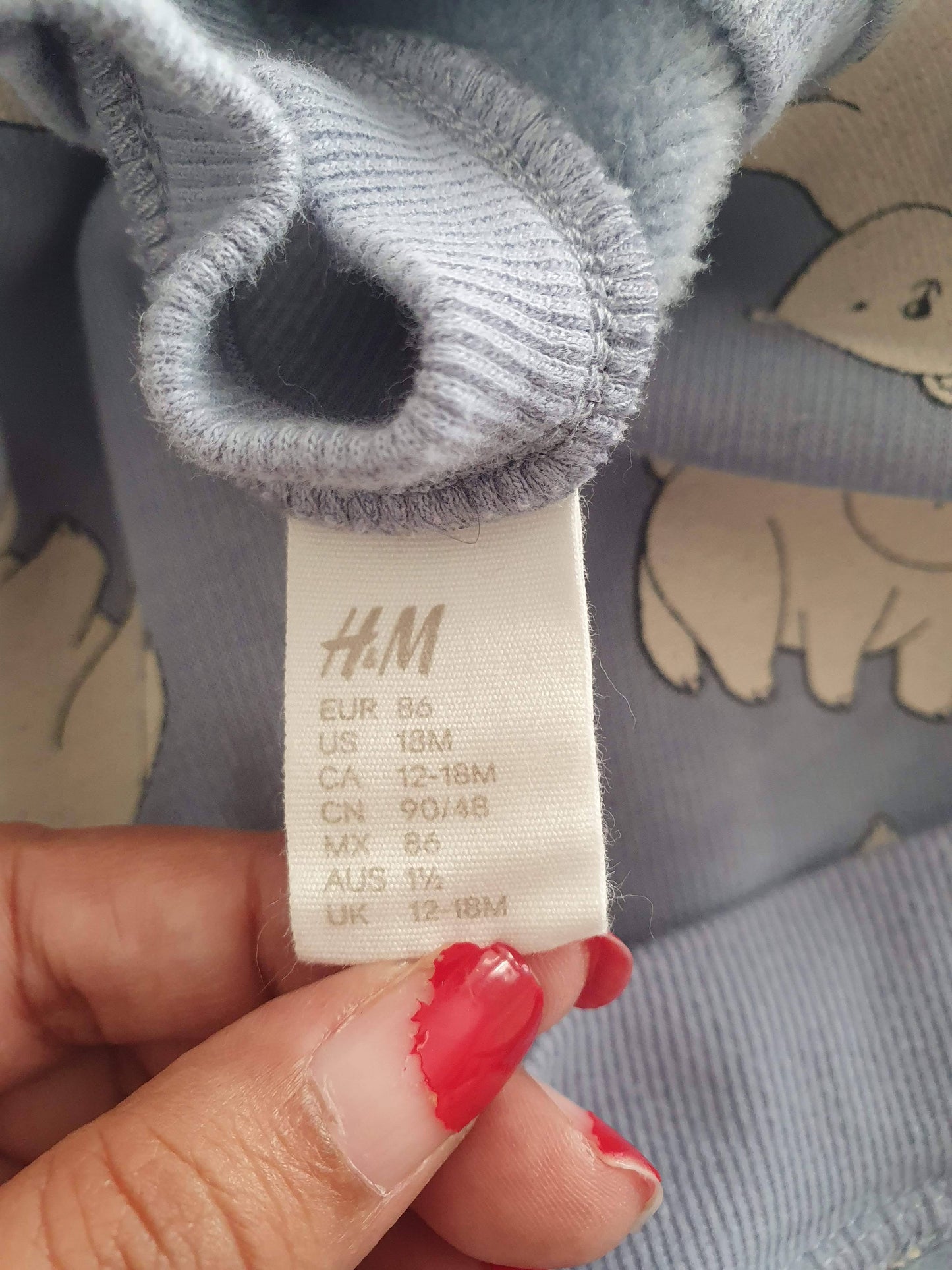 H&M Like New, 86 cm ,12 -18 Months Cadet Rousselle (6953732178105)