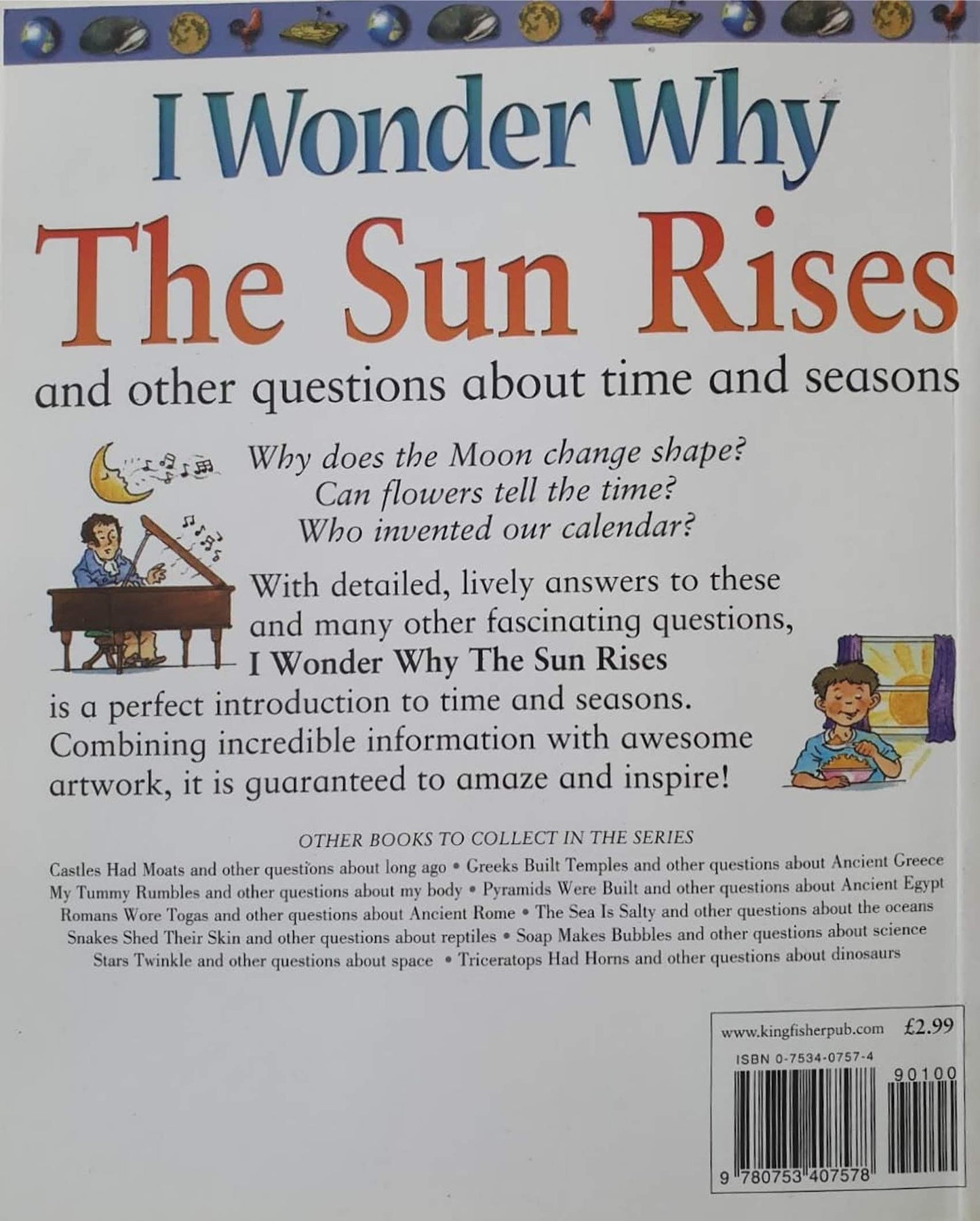I WONDER WHY THE SUN RISES Like New Recuddles.ch (6322242093241)