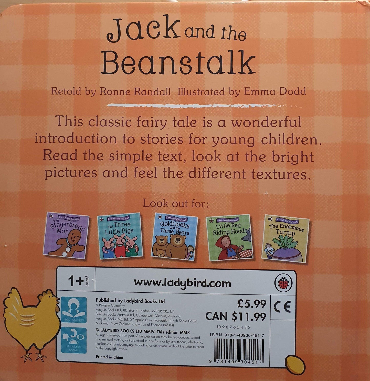 Jack and the beanstalk Like New Not Applicable (6163142312121)